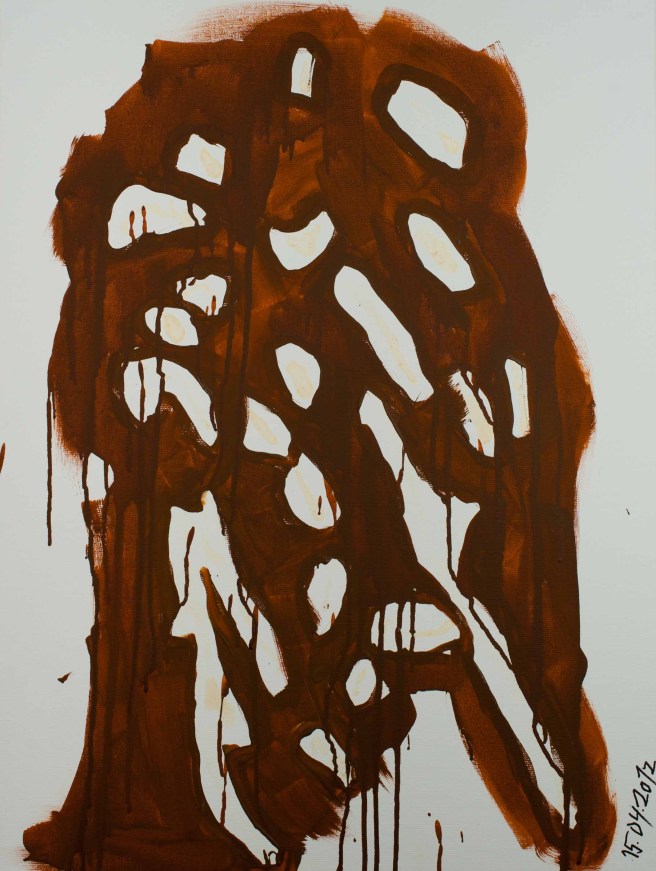 Ich hab noch braune Farbe gehabt